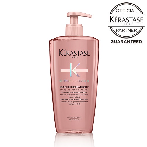 【メーカー認証正規販売店】KERASTASE ケラスターゼ CA バン リッシュ クロマプロテクト 500ml ピンク【オフィシャルパートナー】