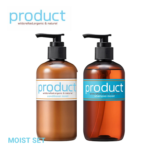 ザ・プロダクト モイストシャンプー 240ml ＆ モイスト コンディショナー 240ml セット 【product】
